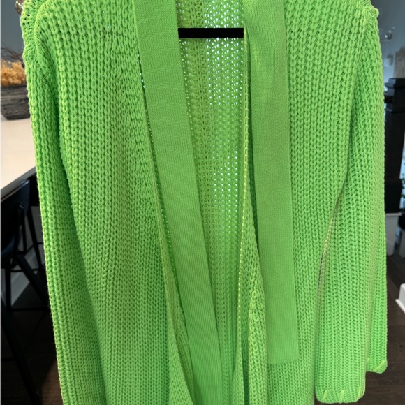 Hanifa Vibrant Green Women's Sweater - Picture 2 of 5